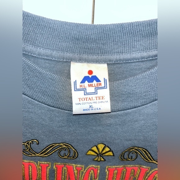 VTG H.L. Miller Total Tee Michigan Size XL Single Stitch Made In USA - Picture 2 of 6